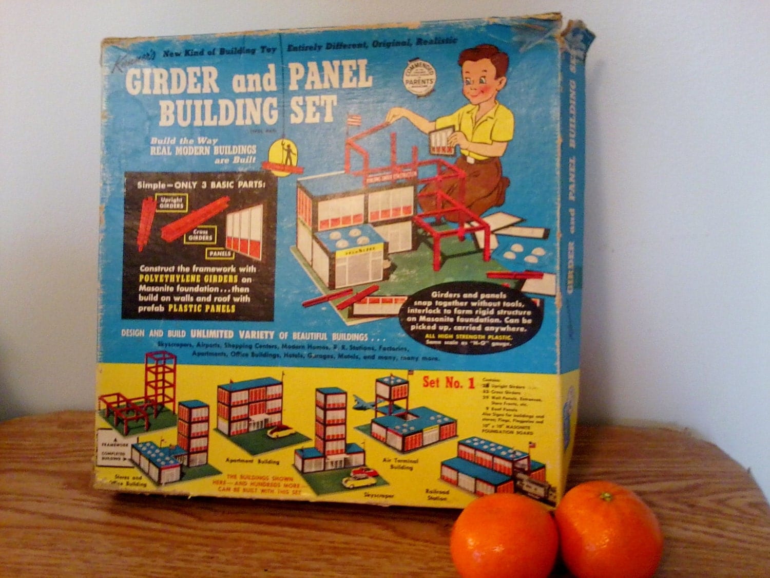 girders and panels construction set