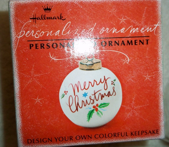 hallmark personalized ornament hallmark personalized ornament