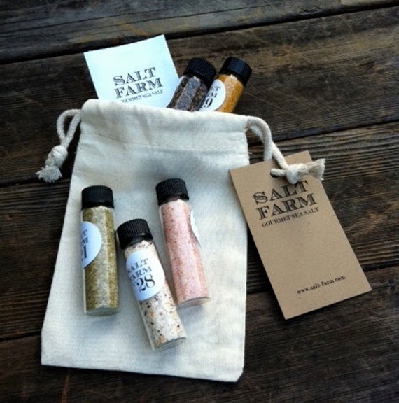 5 pack Gourmet Sea Salt Sampler