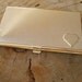 Heart business card case in gold, 24K gold Plated , credit card case -b Business card case