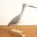 Carved Driftwood Sandpiper Seagull - Bird Figurine