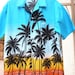 Vintage Mens Bahamas Shirt, Paradise Island, Size Large, Hawaiian Style Shirt, Mens Clothing, Perfect Condition
