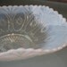 Opalescent Glass Tidbit Nappy Bowl