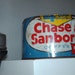 Vintage Chase and samborn coffee can