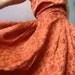 VTG 50s Asian Halter Silk Dress / Cocktail Hour / Madmen XS