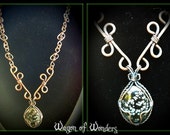 Snowflake Obsidian Necklace - One of a Kind