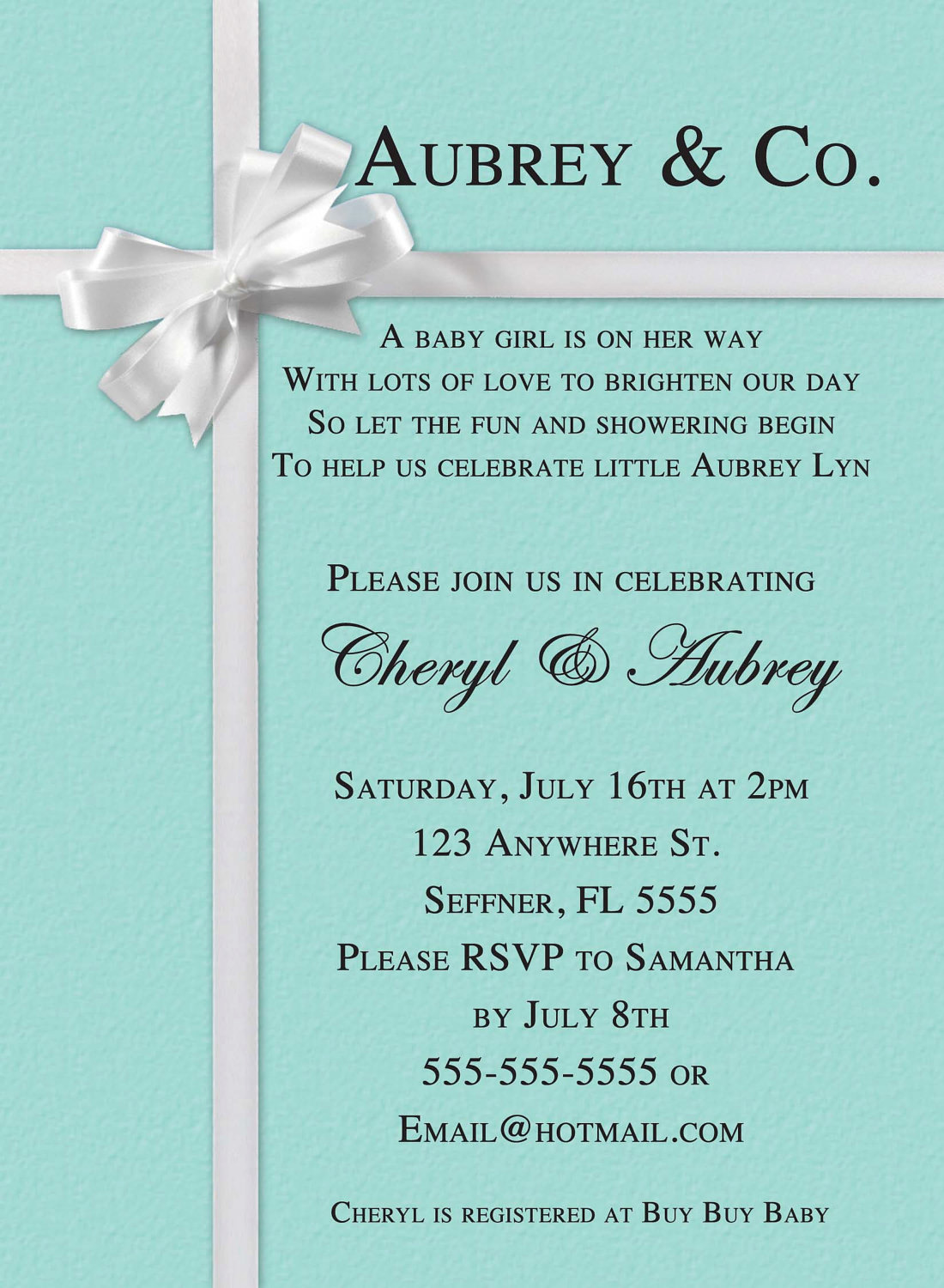 Tiffany And Co Invitations 10