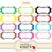 INSTANT DOWNLOAD - 12 pc digital frames set sf.002