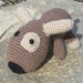 Amigurumi Dog, Crocheted Puppy, Stuffed Animal for Kids