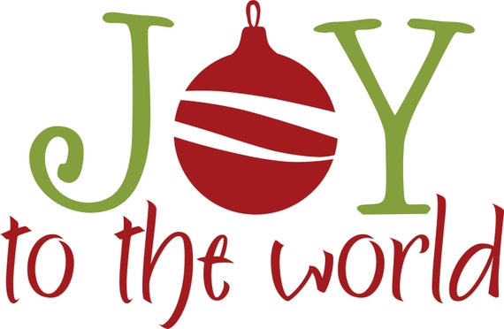 Download Vinyl Wall Decal Christmas JOY to the world ...