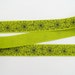 Green ribbon with Spider Webs