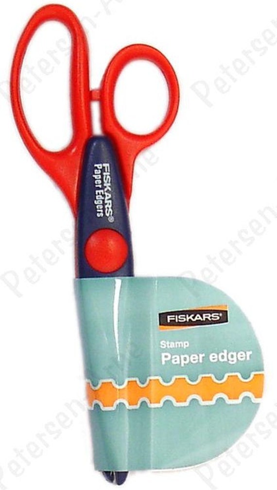 FISKARS Paper Edger Scissors STAMP