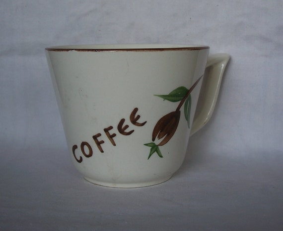 Items Similar To Vintage Coffee Mug On Etsy 