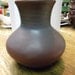 nice vintage burgandy VAN BRIGGLE ART pottery vase
