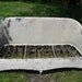 nice solid shape vintage antique 1920s SETEE WICKER COUCH no breaks or repairs pick up only