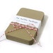 Blank Kraft Cardstock - Rounded Corner Business Cards - Set of 50