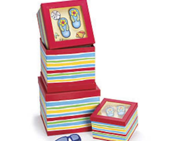 Summer Stacking Boxes
