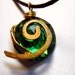 Zelda Kokiri's Forest Emerald Necklace