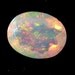 Ethiopian Welo Faceted Opal 9x7mm Oval 1.20cts