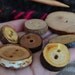 GREAT 30 Wooden BUTTONS COLLECTION branches-Stunning Buttons for your works - for journals, crochet, knitting, purses by Carlos Palma