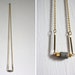 Necklace // gold / grey // cube