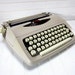 Vintage Typewriter Royal Parade Taupe Portable Manual Typewriter