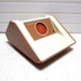 RESERVED for George -- Vintage Radio "The Paxton" Panasonic Model RE-6231 Orange Weltron Era am fm Radio