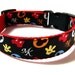 Red Mickey Mouse Dog Collar
