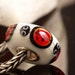 Reserved Listing for Nancy C Ladybugs SRA Lampwork Bead