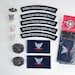 Collection of Vintage Military Pins Badges and Patches Free Shipping