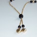 Vintage 14K Gold Made in Italy Pendant Necklace Free Shipping 15 1/4"