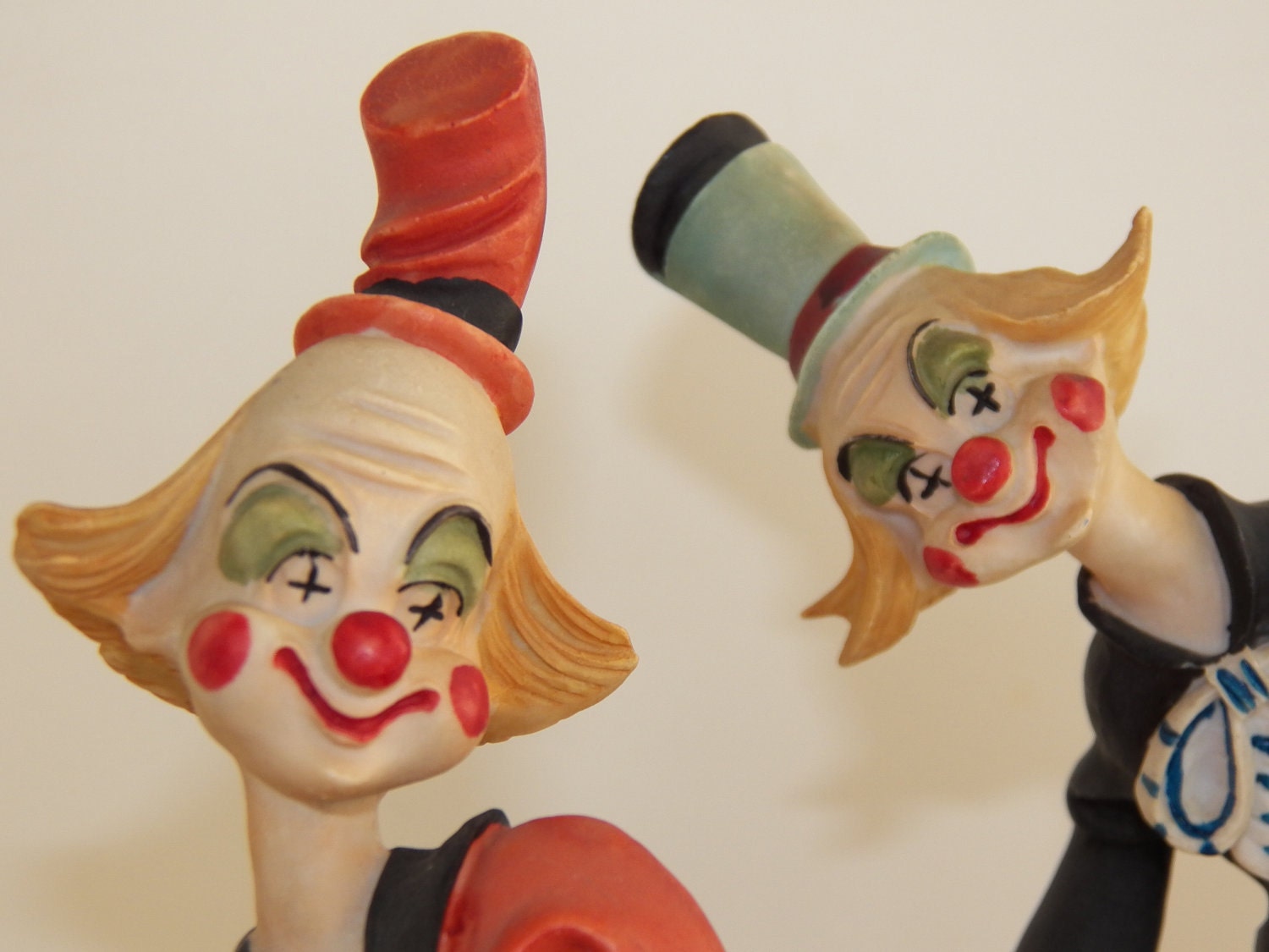 vintage porcelain clown