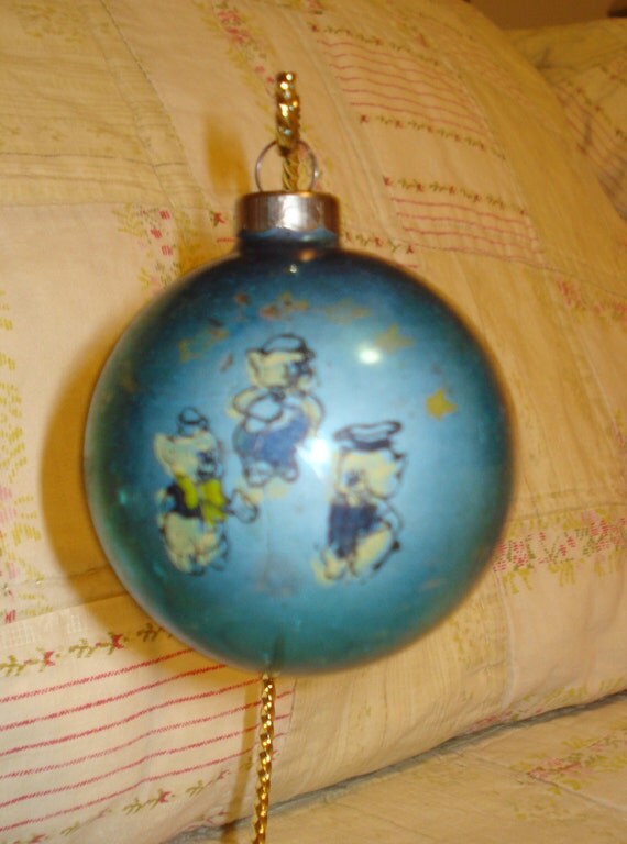 vintage disney glass christmas ornament 3 by vintage disney glass christmas ornament 3 by