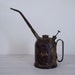 reserved - vintage chippy oil can