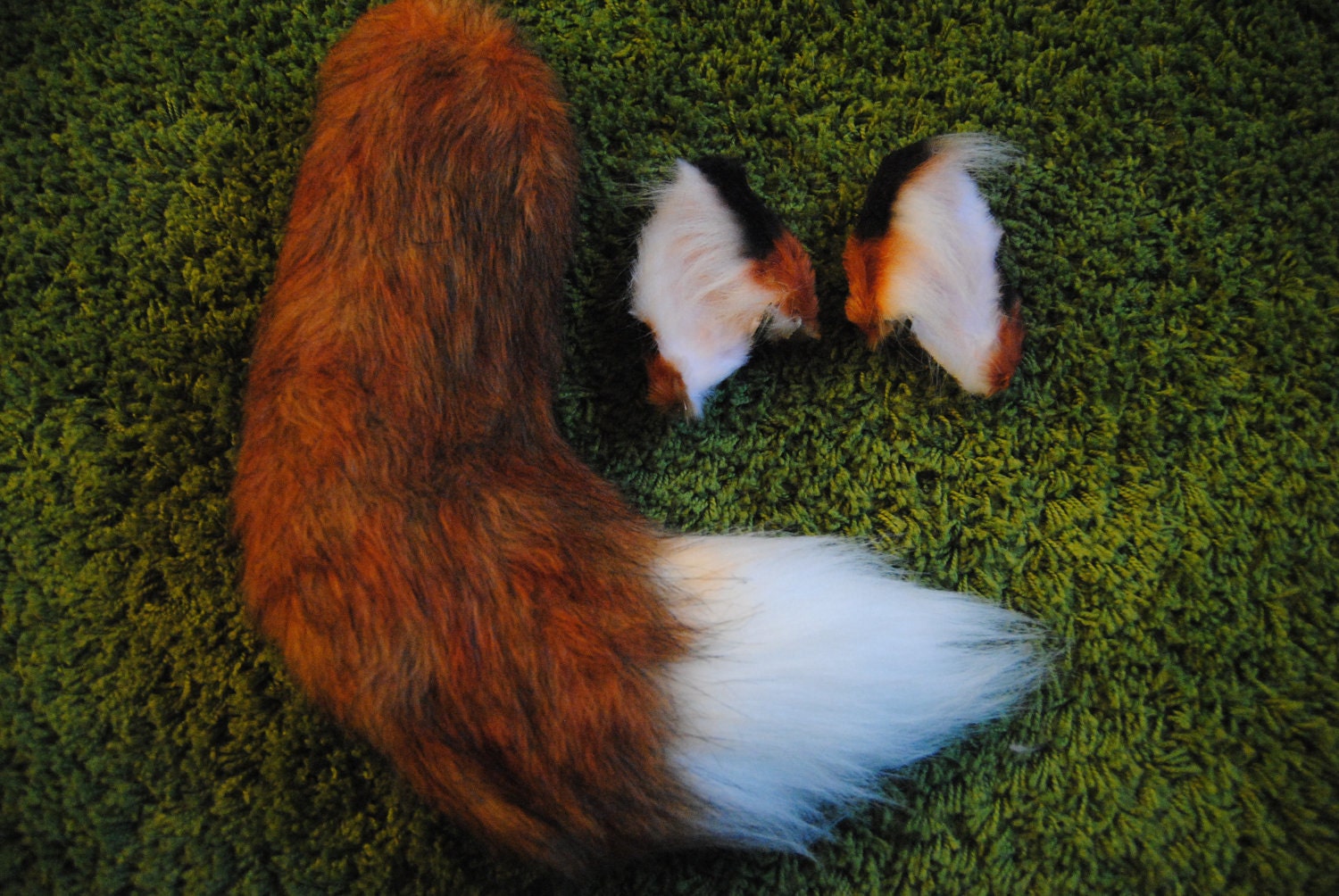 Red Fox Ears And Tail RESERVED.
