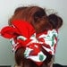 Rockabilly head scarf 'Cherries' reversible