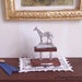 Blue Ribbon Horse Trophy in 1 Inch Scale for Dollhouse Miniature Breyer Classic Model Horse