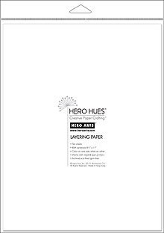 Hero Arts Snow Layering Paper PS610