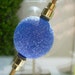 BLUE Sea Glass Round 509-B-2