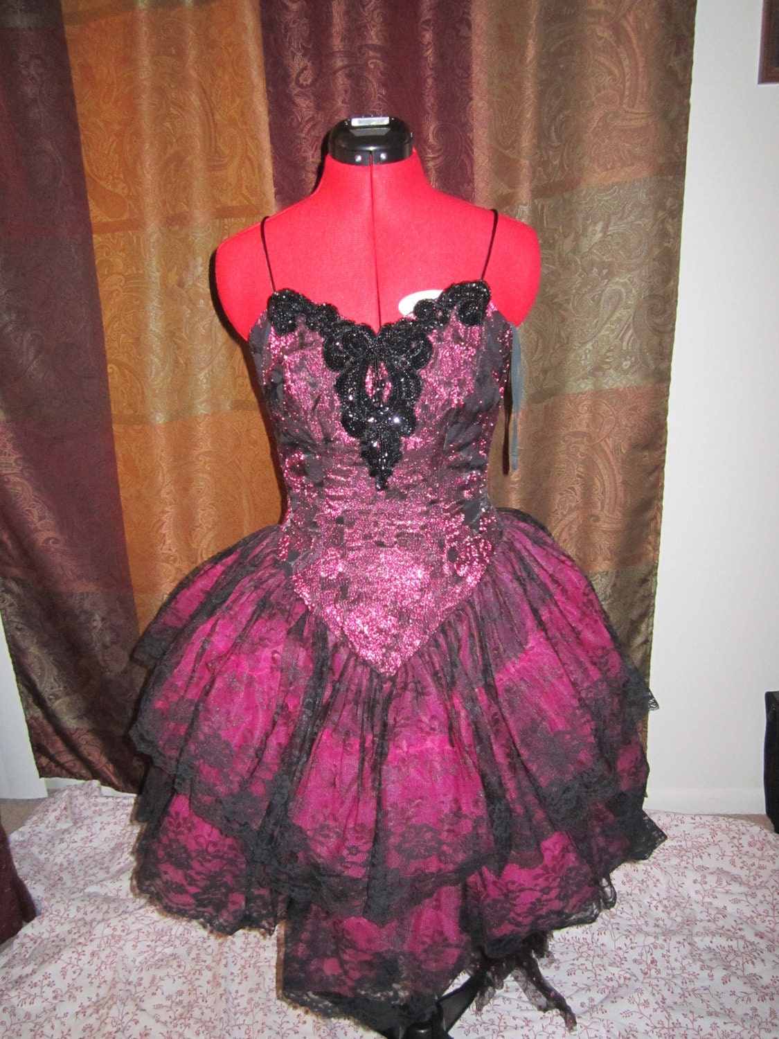Purple Punk Rocker Prom Dress by ClassicalWeddings on Etsy