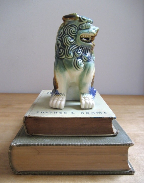 ceramic foo dogs figurines