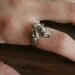 Vintage Sterling Silver Ring Of Horse and tail Adjustable Ring