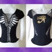 Junior / Womens Top Special Cut Shirt Series "Golden Eye of Horus" Womans Size Small, Medium, Large, XL, 2XL, 3XL