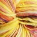 Red, Yellow, Orange, and Purple Wool - Bonfire - Handspun Worsted Weight Yarn