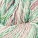 Handspun Superwash Pink Green Wool Yarn - Rose Garden - Hand Painted Sport Weight
