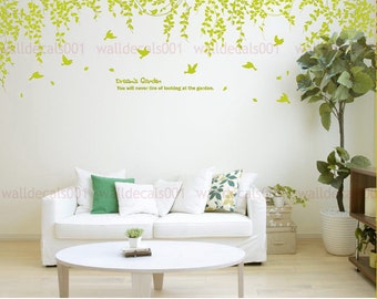 Vinyl Wall Decals ,Wall Stickers Tree Decals- Dream's garden