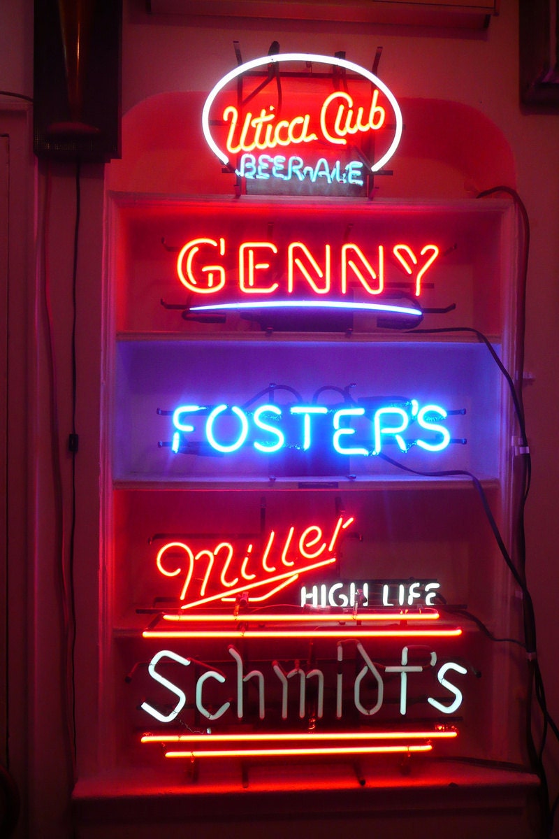 Schmidt's Beer Neon Bar Sign Light Breweriana Advertising