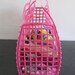 80's plastic basket bag