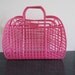 80's plastic basket bag