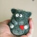 Needle Felted Toy - Small Gift with Big Love -Little Pussy